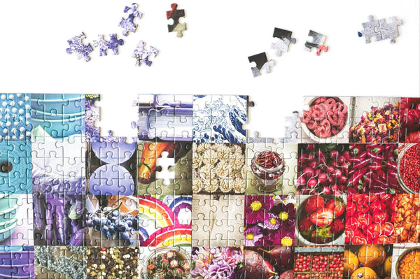 50 Years of Rainbow 1000-Piece Jigsaw Puzzle | Rainbow Grocery Co-op