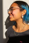 Fair Anita Turquoise Drop Luxe Necklace styled as a gift — natural stone jewellery handcrafted in India