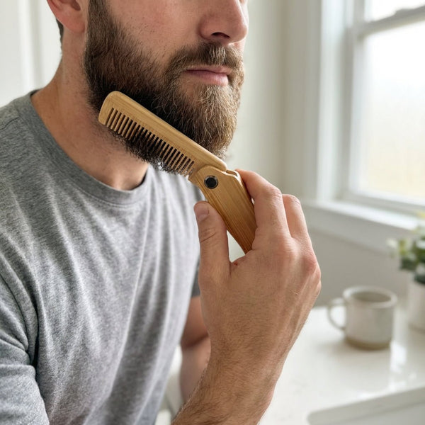 Bamboo Travel Comb | Foldable Sustainable Hair Comb