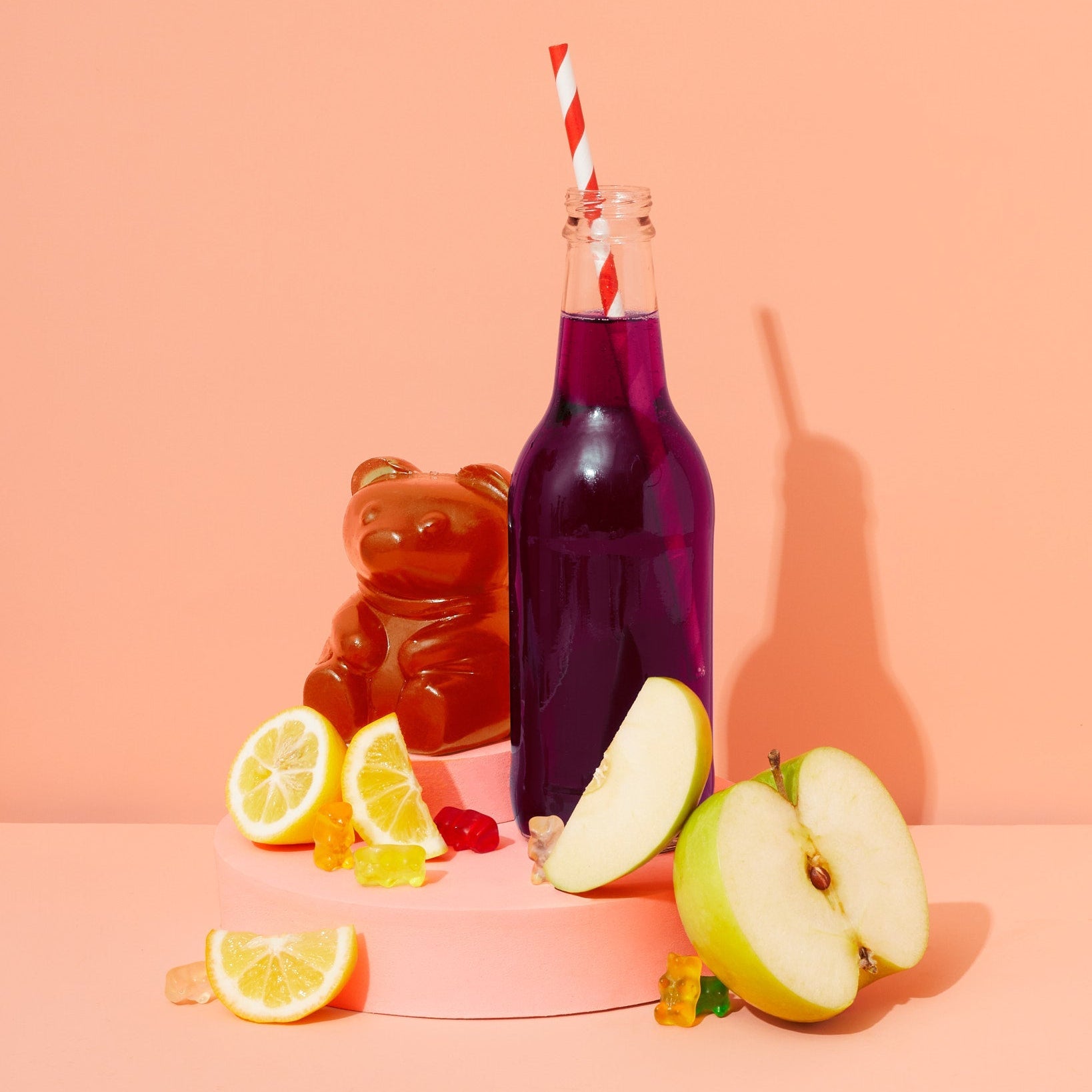 Bottle of Grape Soda & Gummy Bears™ Fragrance Oil by Makesy for candle and soap making