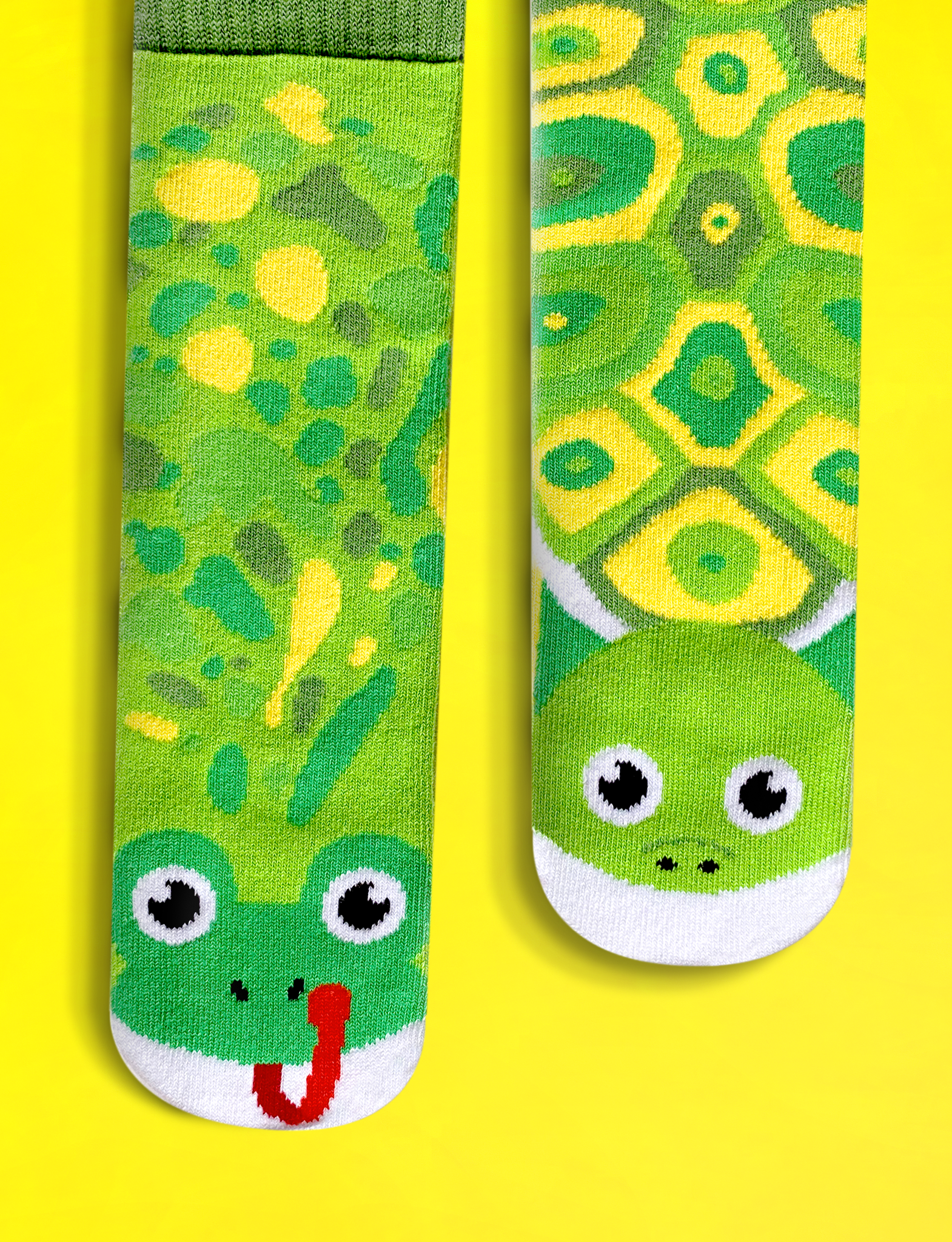 Embark on an undersea adventure with our Frog & Turtle Mismatched Socks. These adorable socks feature playful designs and are perfect for sparking imagination and creativity. Not only are they fun and stylish, but they also promote empathy and acceptance. Order yours today!