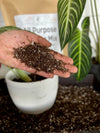 Bloomin' Soil slow-release flowering amendment and All Purpose Potting Soil from the Elm Dirt Gardener's Gift Bundle