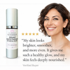 Customer review of Glimmer Goddess organic dark spot brightening serum