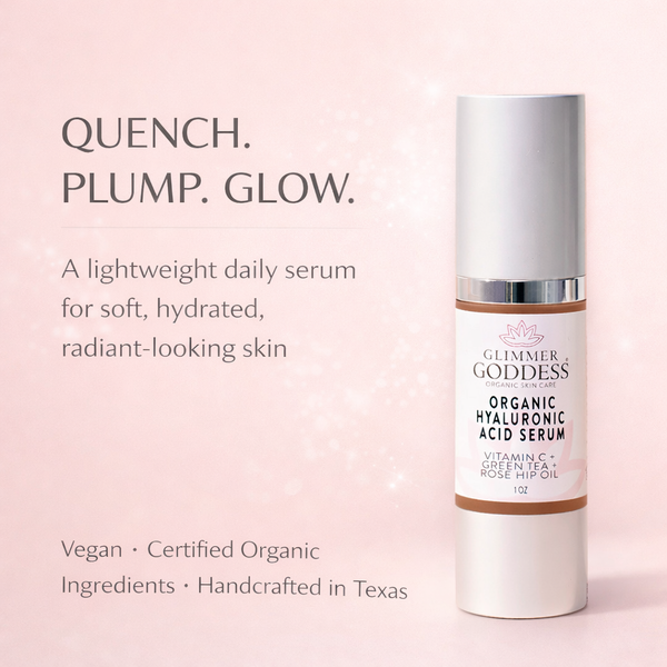 Organic Hyaluronic Acid Serum – 24-Hour Plumping Hydration