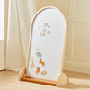 Tiny Land Double-Sided Magnetic Chalkboard Easel for Kids