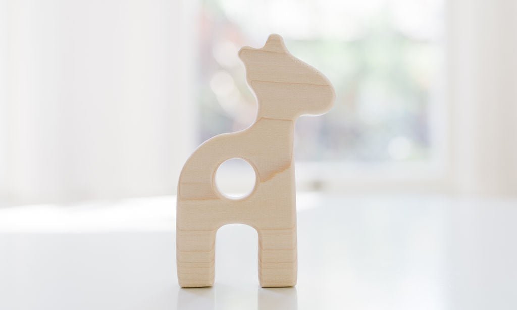 Wooden Giraffe Grasping Toy | Safe, Durable, and Fun