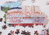 Grand Lake Theatre puzzle detail showing the theater marquee