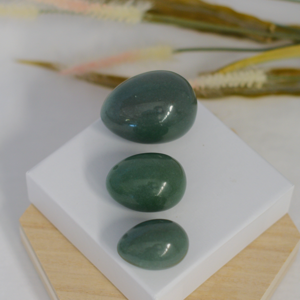 Green Aventurine Yoni Eggs