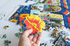 Greetings from California 500 Piece Jigsaw Puzzle, Vintage Postcard Art