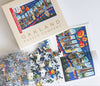 Greetings from California 500 Piece Jigsaw Puzzle, Vintage Postcard Art