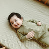 GROW WITH YOU FOOTIE + SNUG FIT | ARTICHOKE