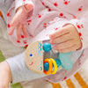 HABA Rattlefish Wooden Baby Rattle – BPA-Free Beech Wood Clutching Toy