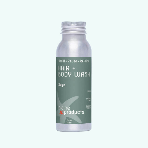 Plaine Products 2-in-1 Hair & Body Wash | Eco-Friendly Refillable