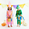 Unleash your child's imagination with our Peter Pan Silk Tunic and Hat Set. Crafted from pure mulberry silk, this versatile costume encourages open-ended play, perfect for dress-up, storytelling, and Halloween.