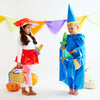 Transform your child into a mystical wizard with our Star Wizard Costume. This enchanting set includes a cape and hat, perfect for dress-up, Halloween, and imaginative play.