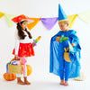 Transform your child into a mystical wizard with our Star Wizard Costume. This enchanting set includes a cape and hat, perfect for dress-up, Halloween, and imaginative play.