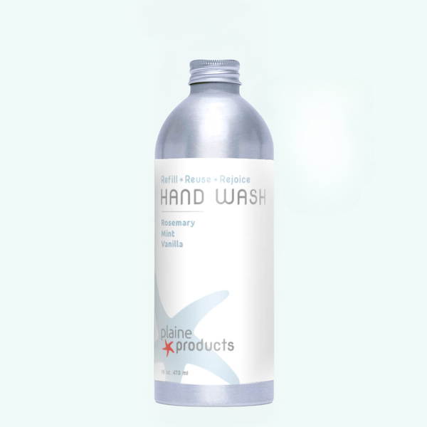 Plaine Products Aloe Hand Wash – Gentle, Eco-Friendly Hand Soap