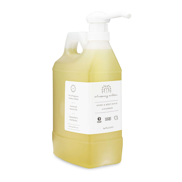 Whispering Willow Lemongrass Hand & Body Wash Refill 64oz – Aromatherapy