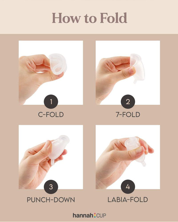hannahCUP XS eco-friendly menstrual cup offering up to 12 hours of leak-free protection