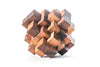 Hard wooden adult puzzle handmade in Brooklyn — Construct by Kubiya Games
