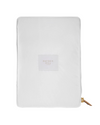 White notebook with 'Hayden Hill' branding on a gray background