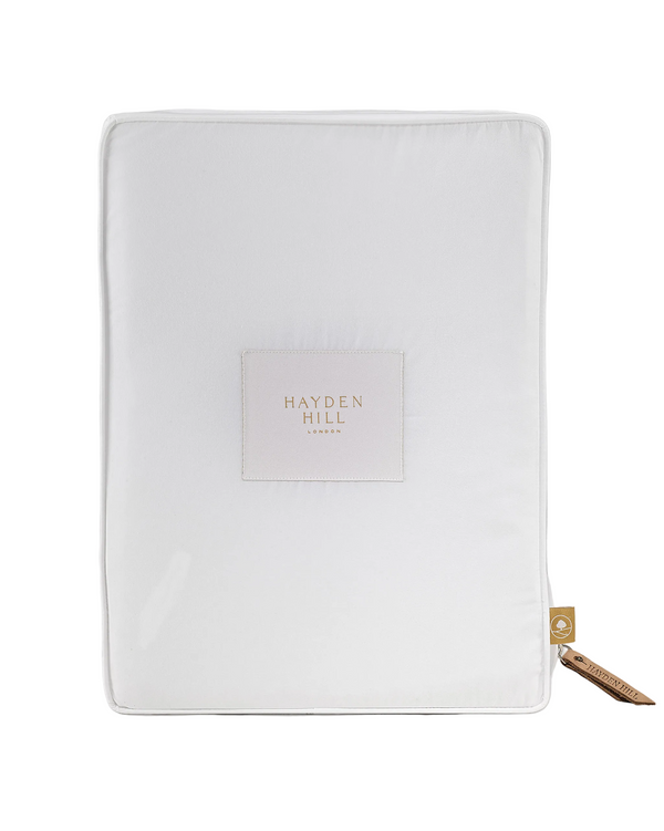 Front view of large organic cotton storage bag by Hayden Hill