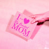 Soak iT Up I Heart My Beautiful Mom Swedish dishcloth — sustainable paper towel alternative, 8 x 6.75 inches