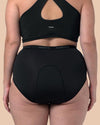hannahSENSE High Waist period underwear fabric layers – organic cotton lining detail