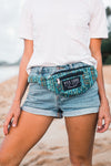 Rice Love Hip Pack worn as a hands-free hip bag