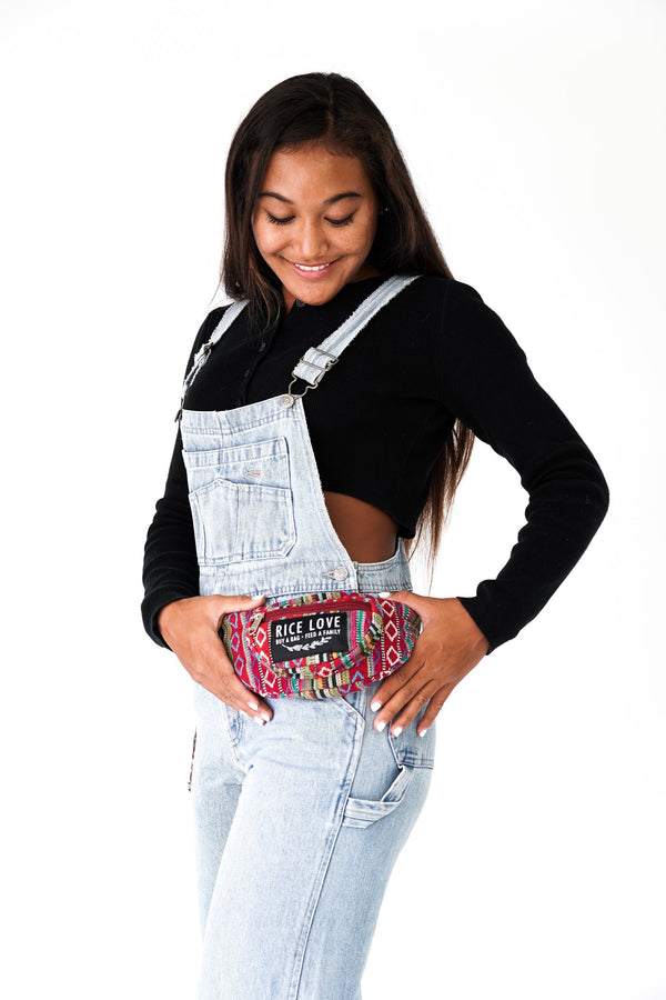Rice Love Hip Pack – Handmade Upcycled Fair Trade Fanny Pack