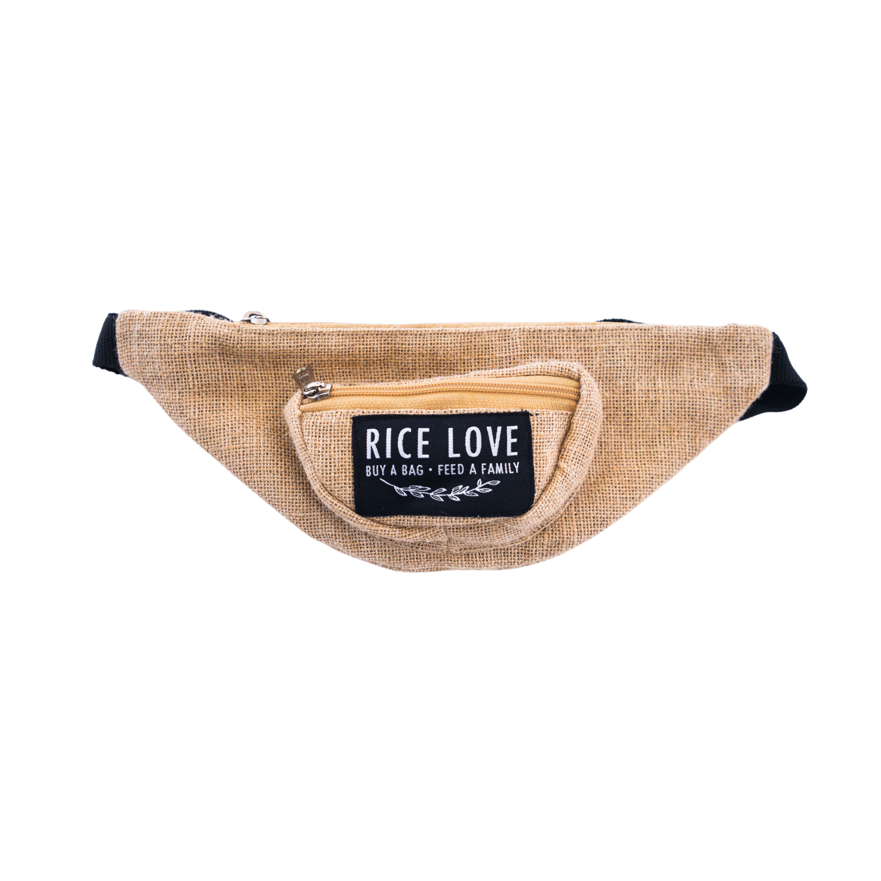 Rice Love Hip Pack – Handmade Upcycled Fair Trade Fanny Pack