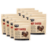 Hot Dates eight pack – dark chocolate Medjool dates with spiced sunflower butter and sea salt by Hot Date Kitchen
