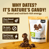 Hot Date Kitchen Coffee Dates pouch packaging — plant-based gluten-free handcrafted in Rhode Island