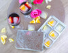 BPA-free stainless steel ice cube trays stacked showing compact freezer-friendly design
