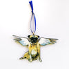 Angel Pug Ornament: Eco-friendly, handmade in USA. Whimsical dog Christmas ornament. Shop now! 