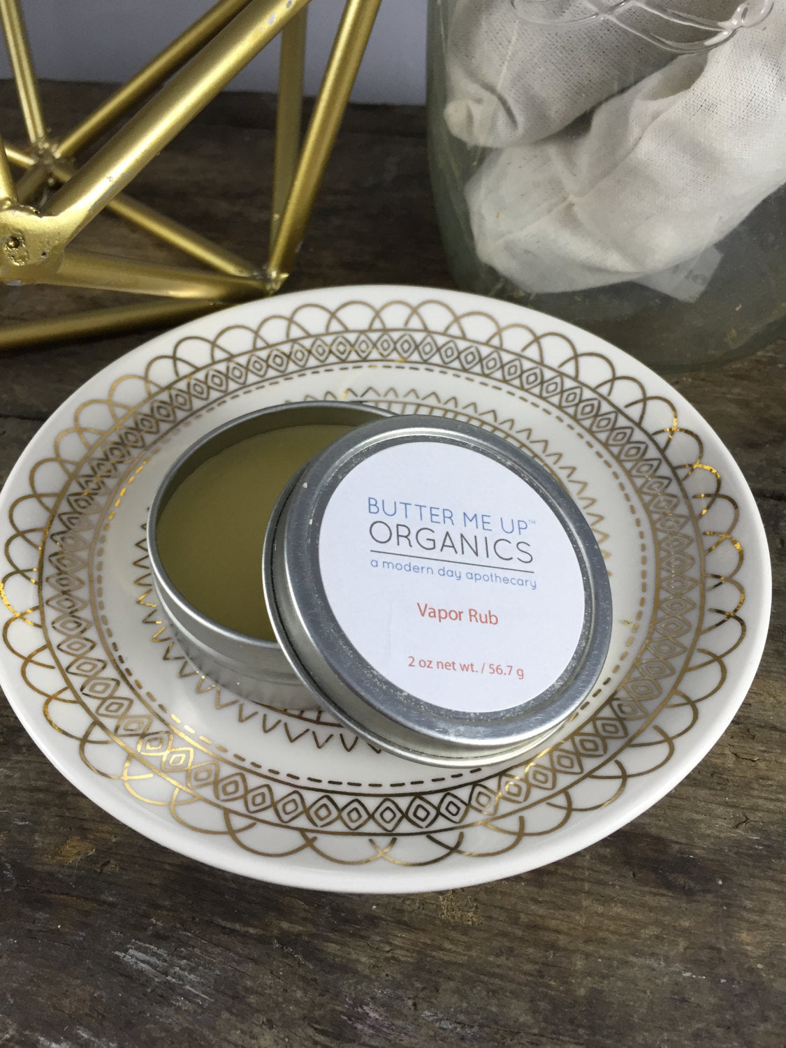 Organic Vapor Rub Sick Balm – Petroleum-Free, Essential Oil Chest Rub
