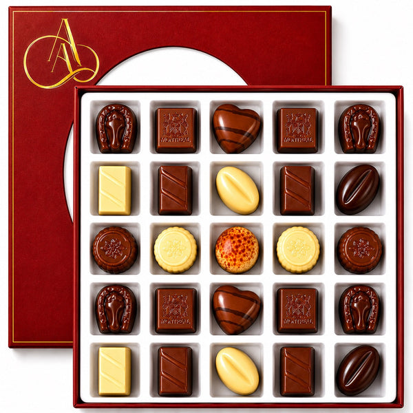 Sugar Free Belgian Chocolate Truffles – 15-Piece Artisan Dark Chocolate Gift Box