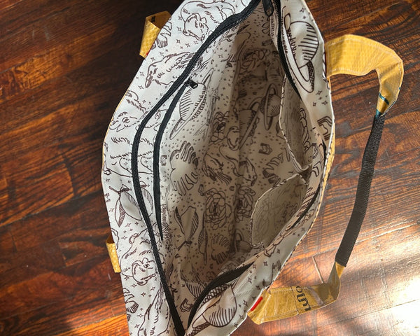 TORRAIN Recycled Barrel Tote – Upcycled Everyday Bag