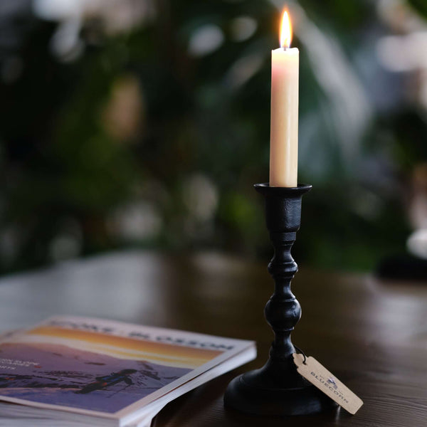 Pure Beeswax Taper Candles – Hand-Dipped Bulk 4-Pair Bundle