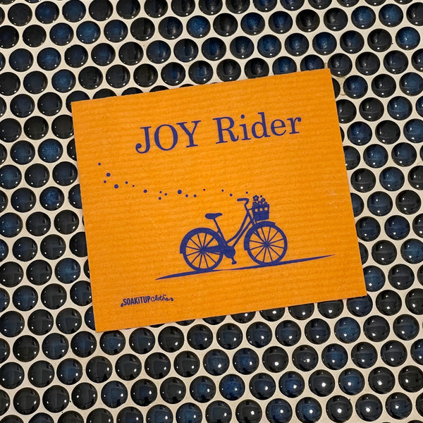 Joy Rider Bicycle Swedish Dishcloth – Eco-Friendly Paper Towel Alternative