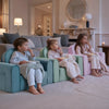 Tiny Land® GentleSnug Kids Sofa Chair - Fold-Out Toddler Lounger
