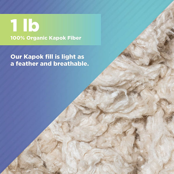 Kapok Fiber Fill Stuffing - Organic