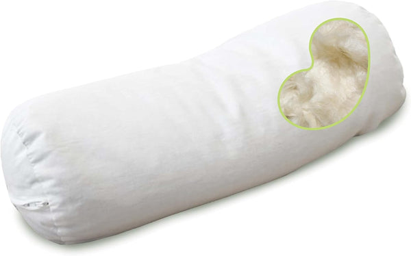 Organic Kapok Sleep Bed Pillows with 100% Organic Cotton Fabric - Plant Based Vegan