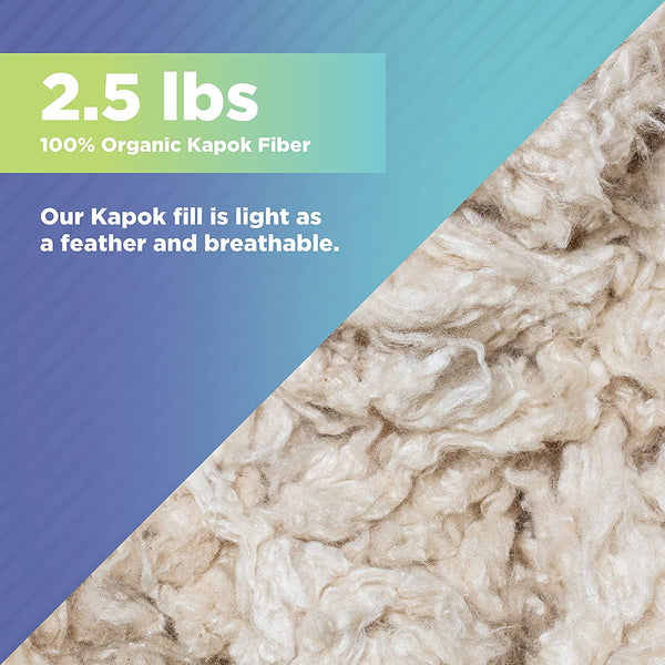 Kapok Fiber Fill Stuffing - Organic