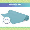 Durable Kid's Sticky Yoga Mat with Fun Designs - Eco-Friendly – Hot Pink