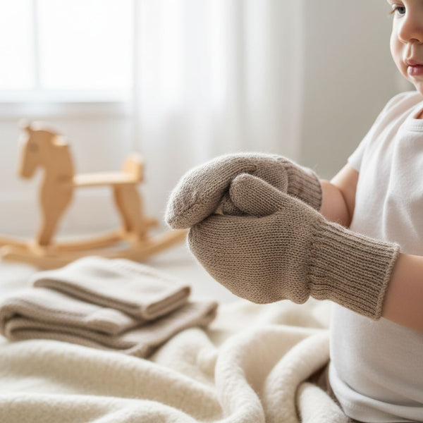 Kids Alpaca Mittens | Soft Suri Alpaca Blend | Infant to Children's