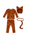 Tiger Pajama Costume for Baby & Kids – Eco-Friendly Cotton Dress-Up