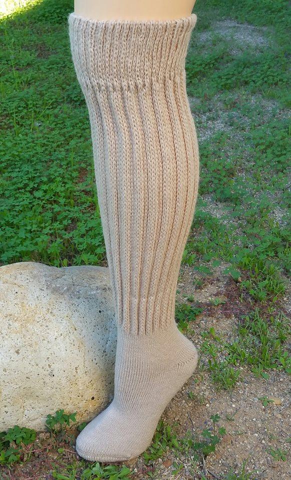 Experience the ultimate in comfort with our Alpaca Knee-High Socks. These soft, warm, and durable socks are perfect for cold winter days.