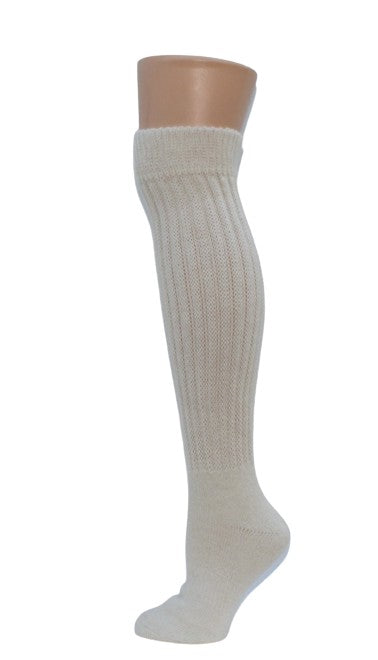 Experience the ultimate in comfort with our Alpaca Knee-High Socks. These soft, warm, and durable socks are perfect for cold winter days.