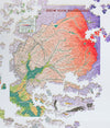 Lake Merritt Watershed Jigsaw Puzzle, 500 Pieces, Oakland Map
